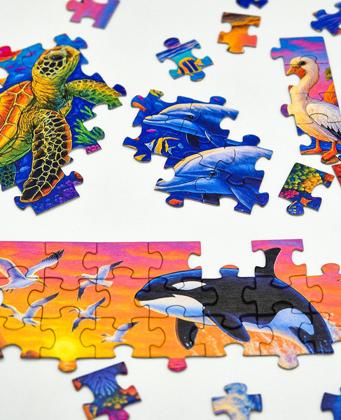 Puzzle (120) Głębia Oceanu  Alexander